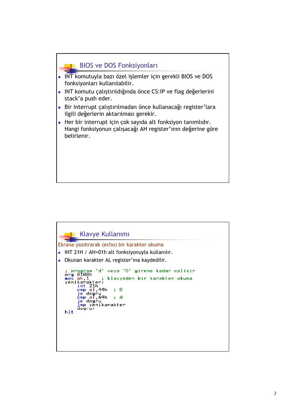 CPUL8Programming: sayfa 3, devre, tablo ve şekiller
