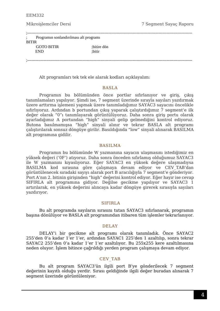 332RAPOR kopya: sayfa 4, devre, tablo ve şekiller