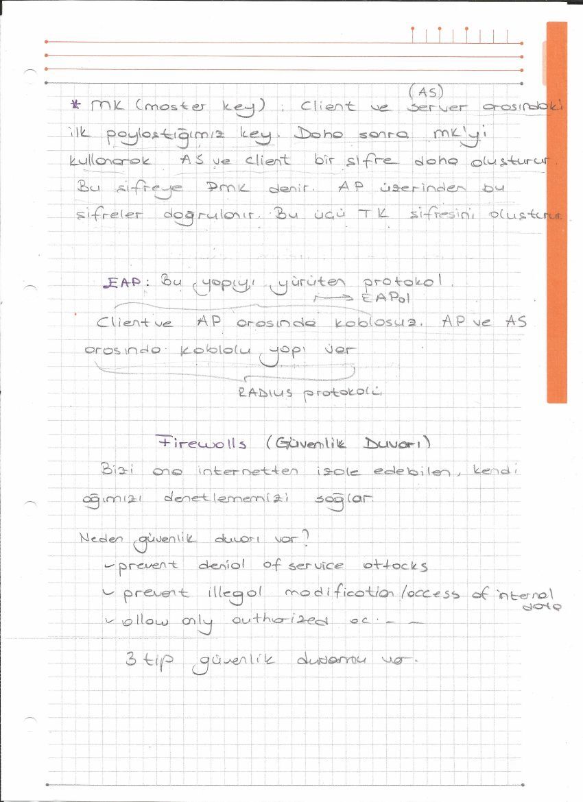 Kablosuz güvenlik ve erişim denetimi — el yazısı, sayfa 15