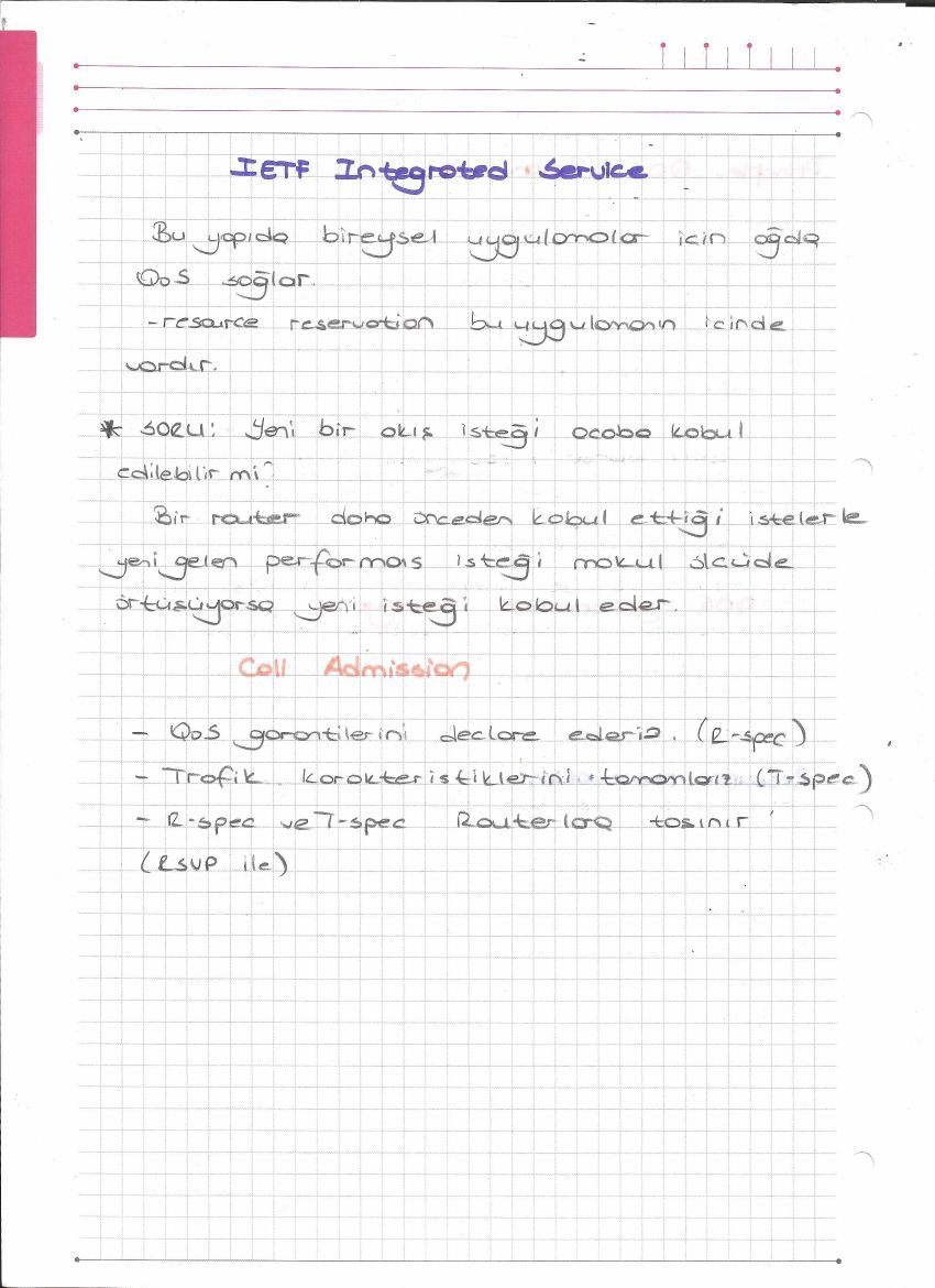 DiffServ, IntServ ve RSVP — el yazısı, sayfa 4
