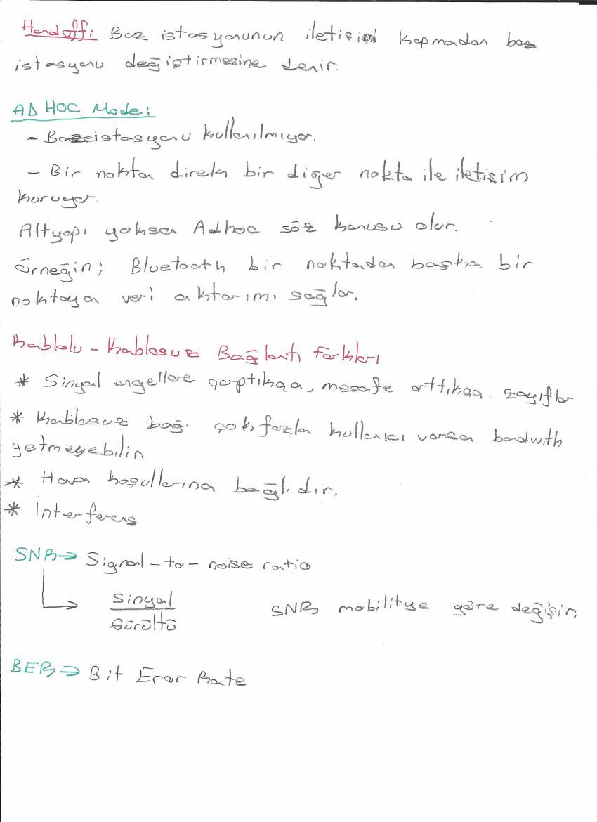 Kablosuz bağlantı, SNR ve CDMA — el yazısı, sayfa 2